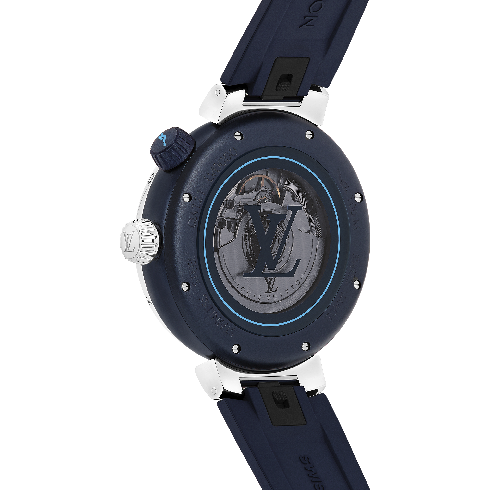 TAMBOUR STREET DIVER stainless steel automatic watch, 44 mm - 8