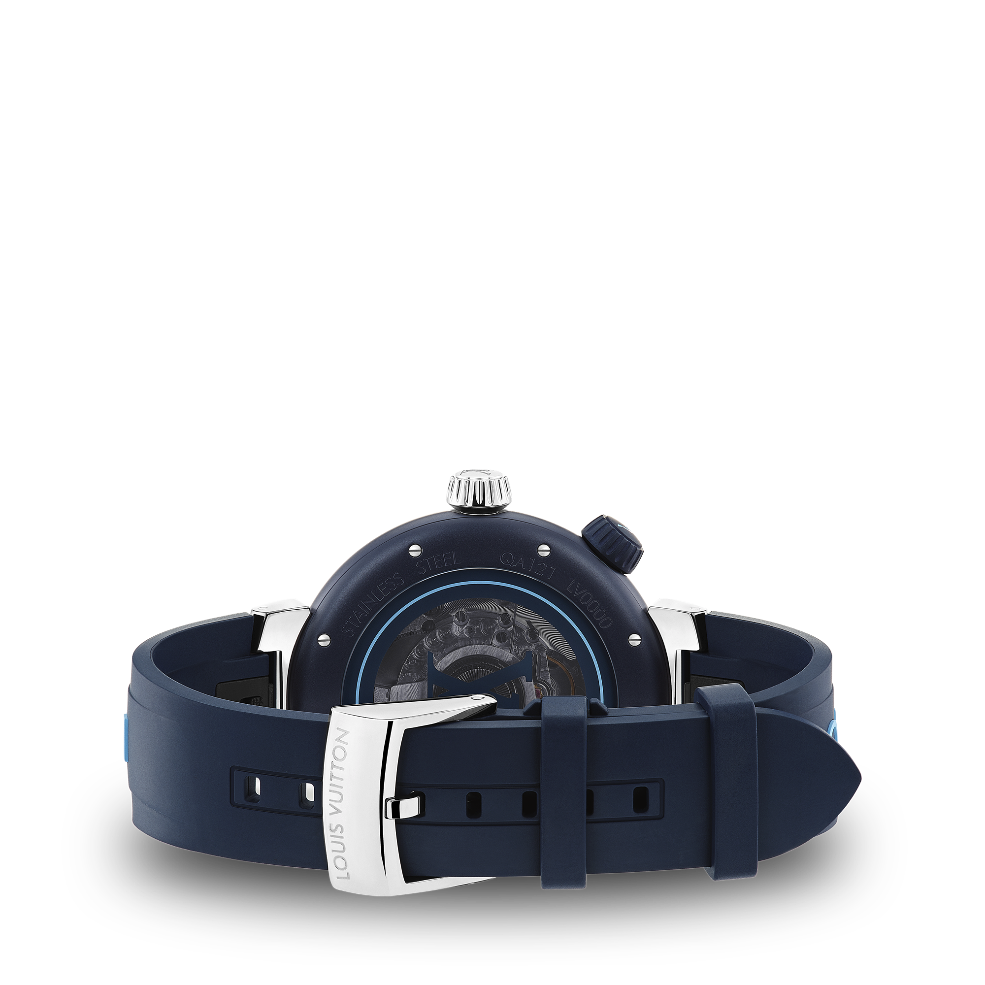 TAMBOUR STREET DIVER stainless steel automatic watch, 44 mm - 9