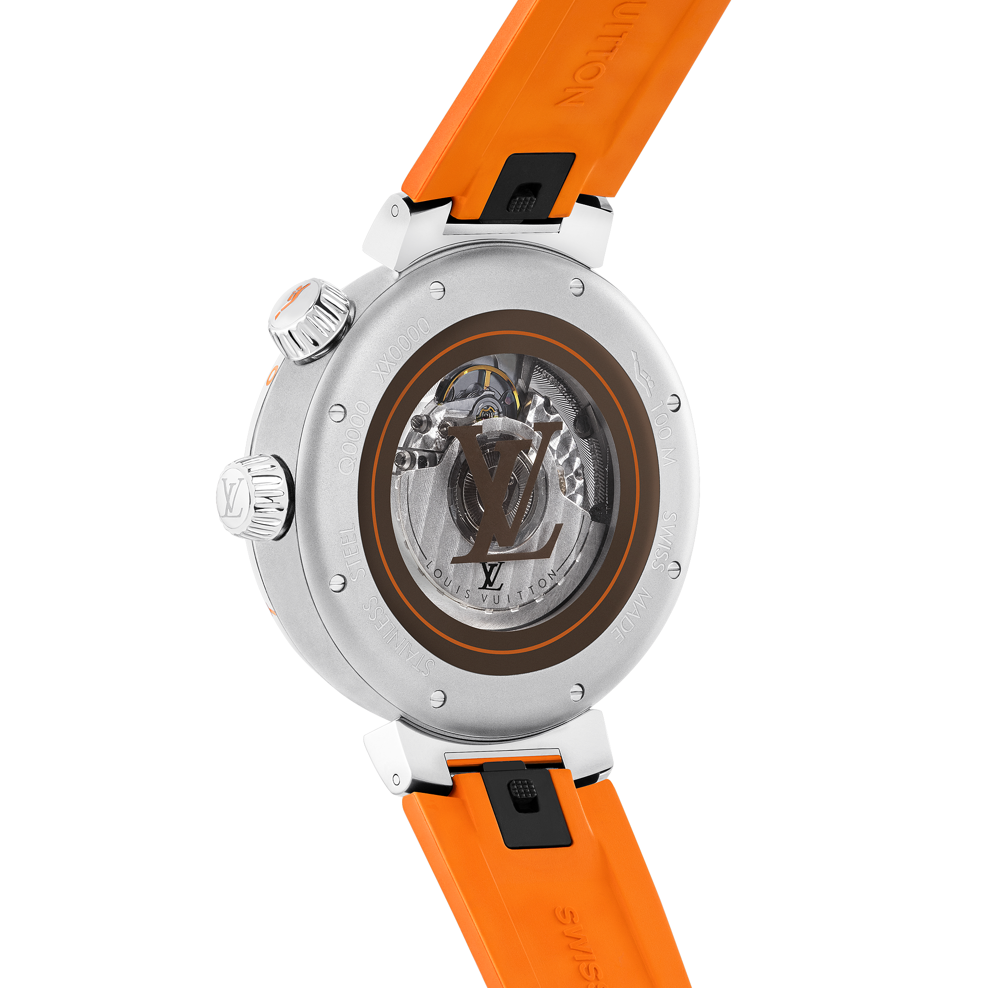 TAMBOUR STREET DIVER stainless steel automatic watch, 44 mm - 9