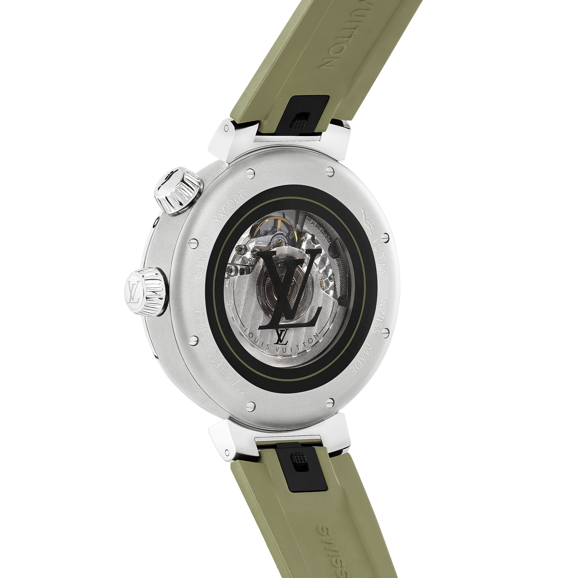 TAMBOUR STREET DIVER stainless steel automatic watch, 44 mm - 9