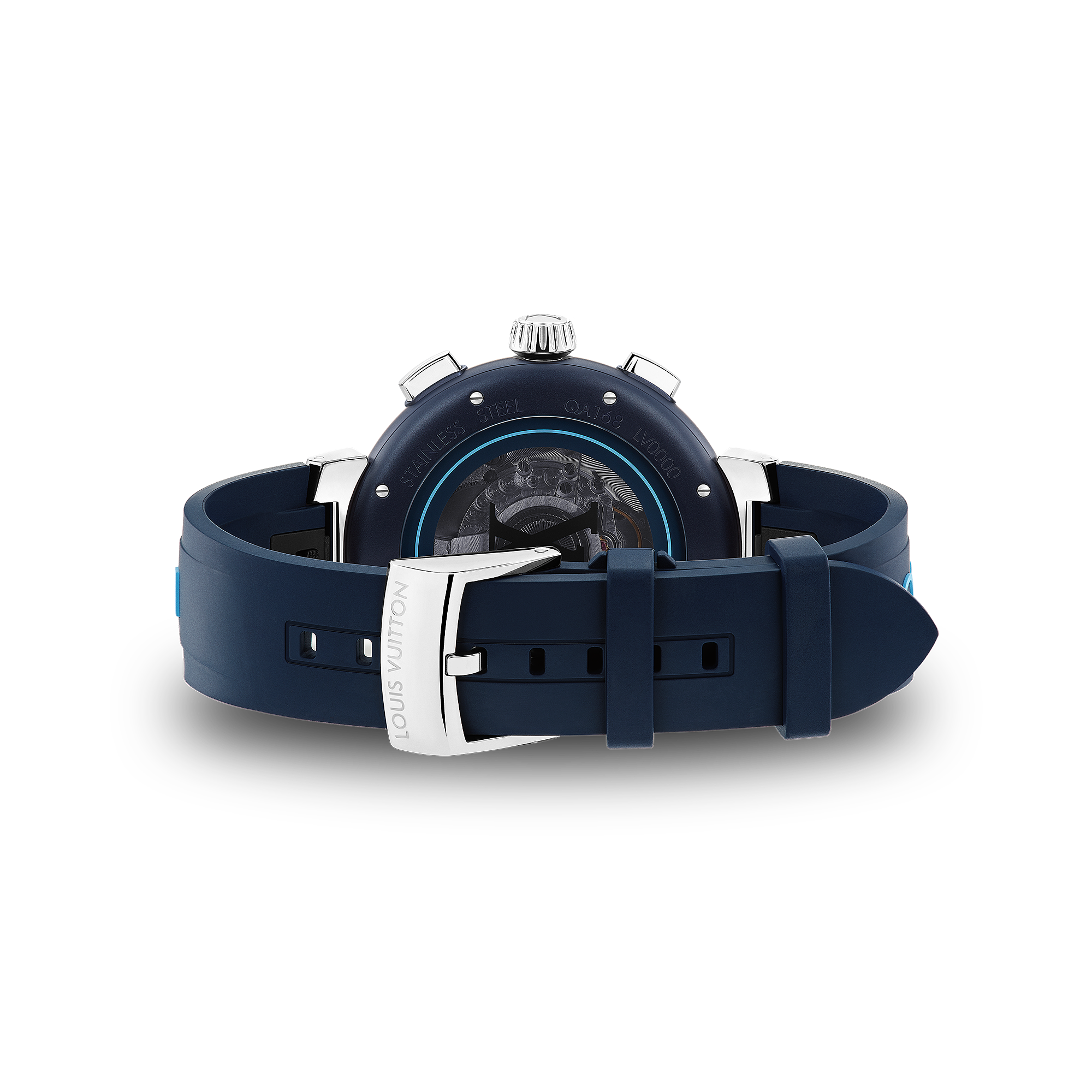 TAMBOUR STREET DIVER stainless steel automatic chronograph, 46 mm - 10