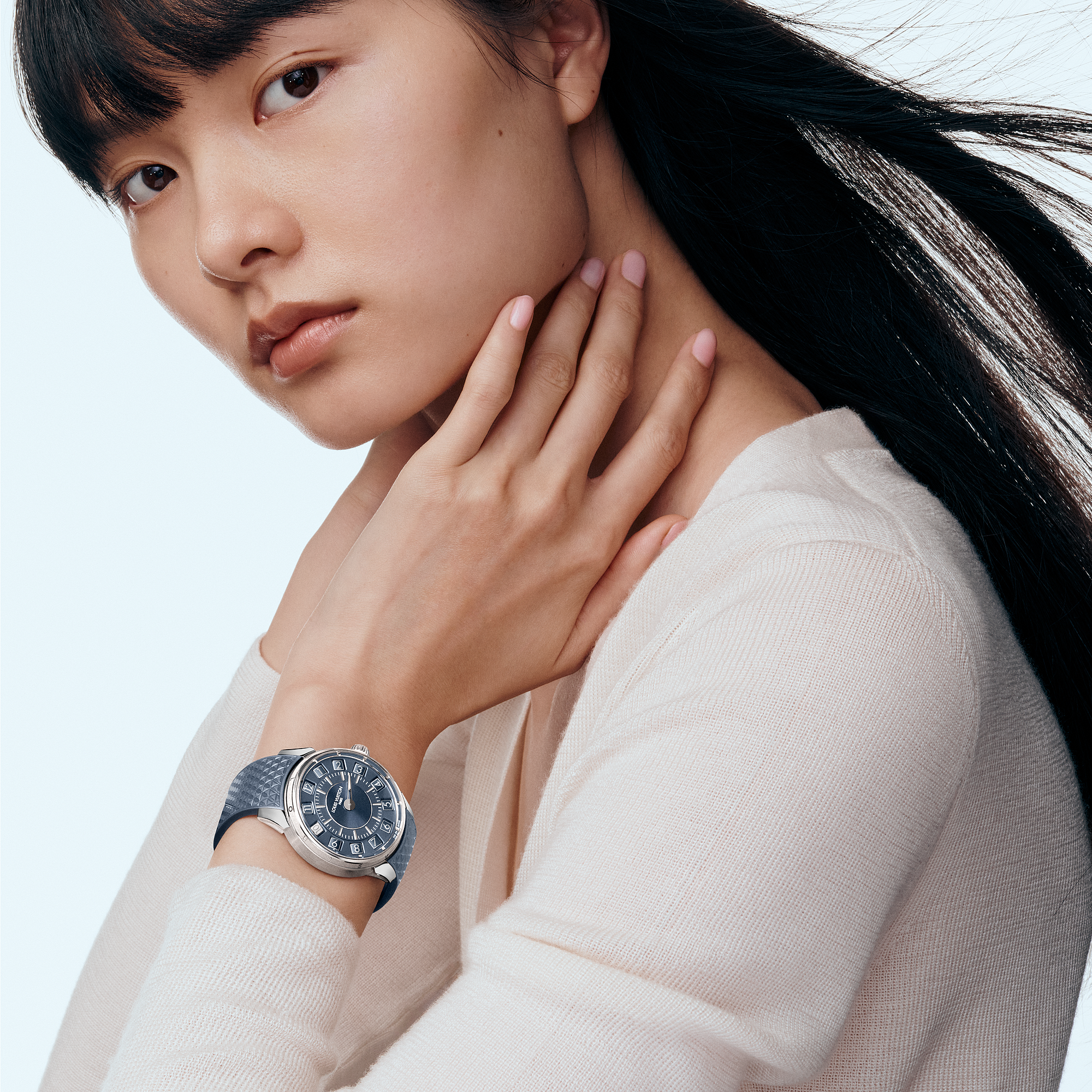 TAMBOUR TAIKO SPIN TIME 18K Gold (White) Automatic Watch, 39.5 mm - 6
