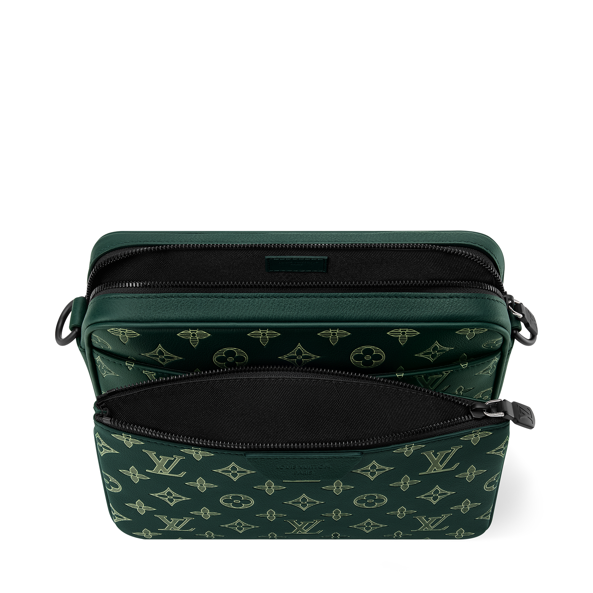 Leather -- TRIO Messenger Bag