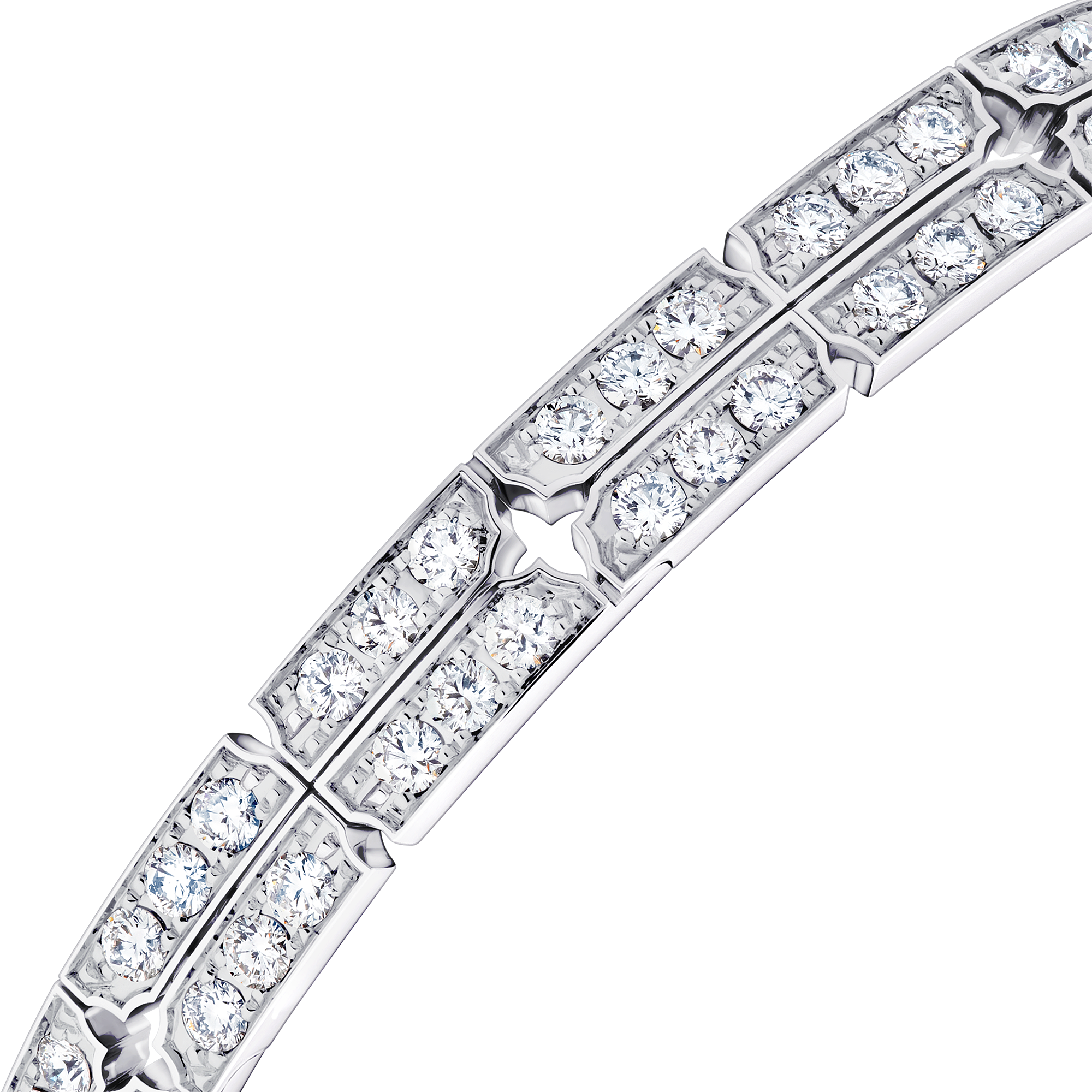 TUMBLER 18K Gold Diamond Bracelet - 4