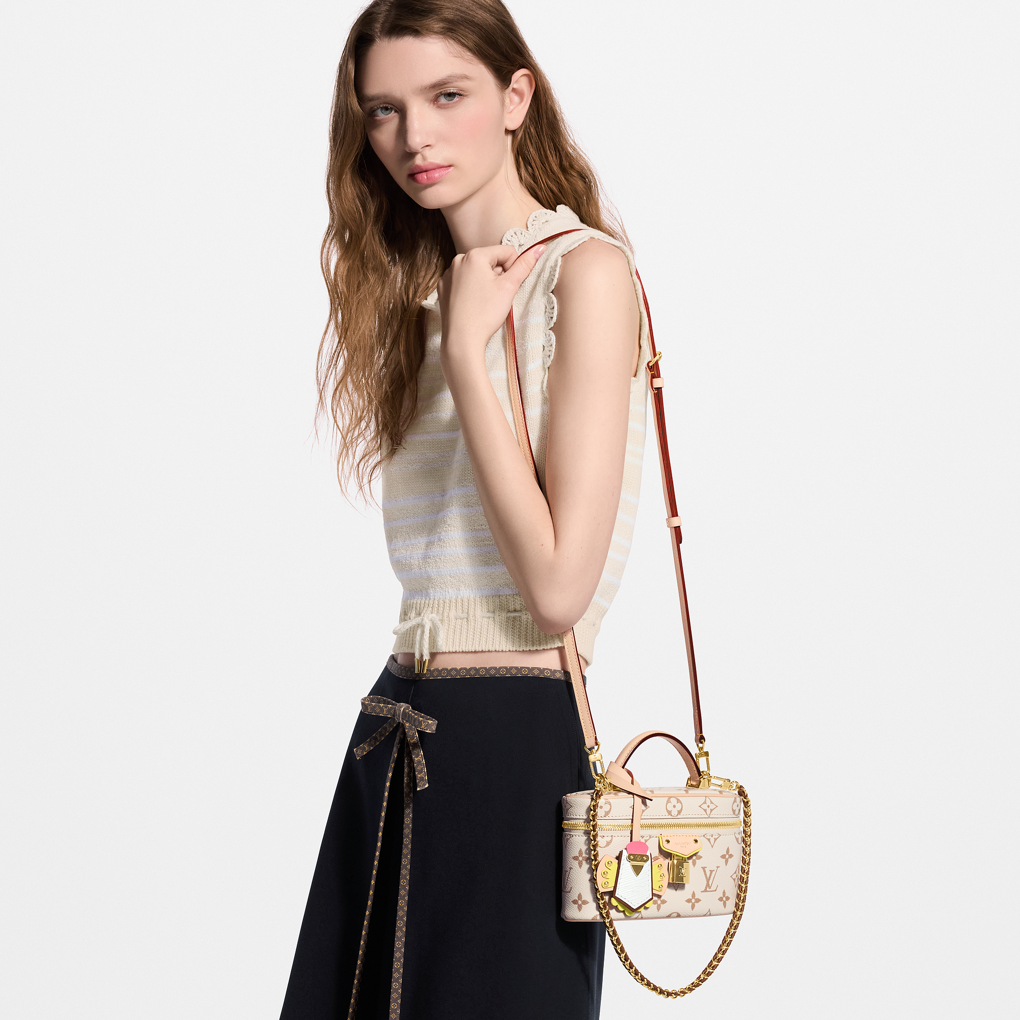 VANITY CHAIN POUCH handbag - 6