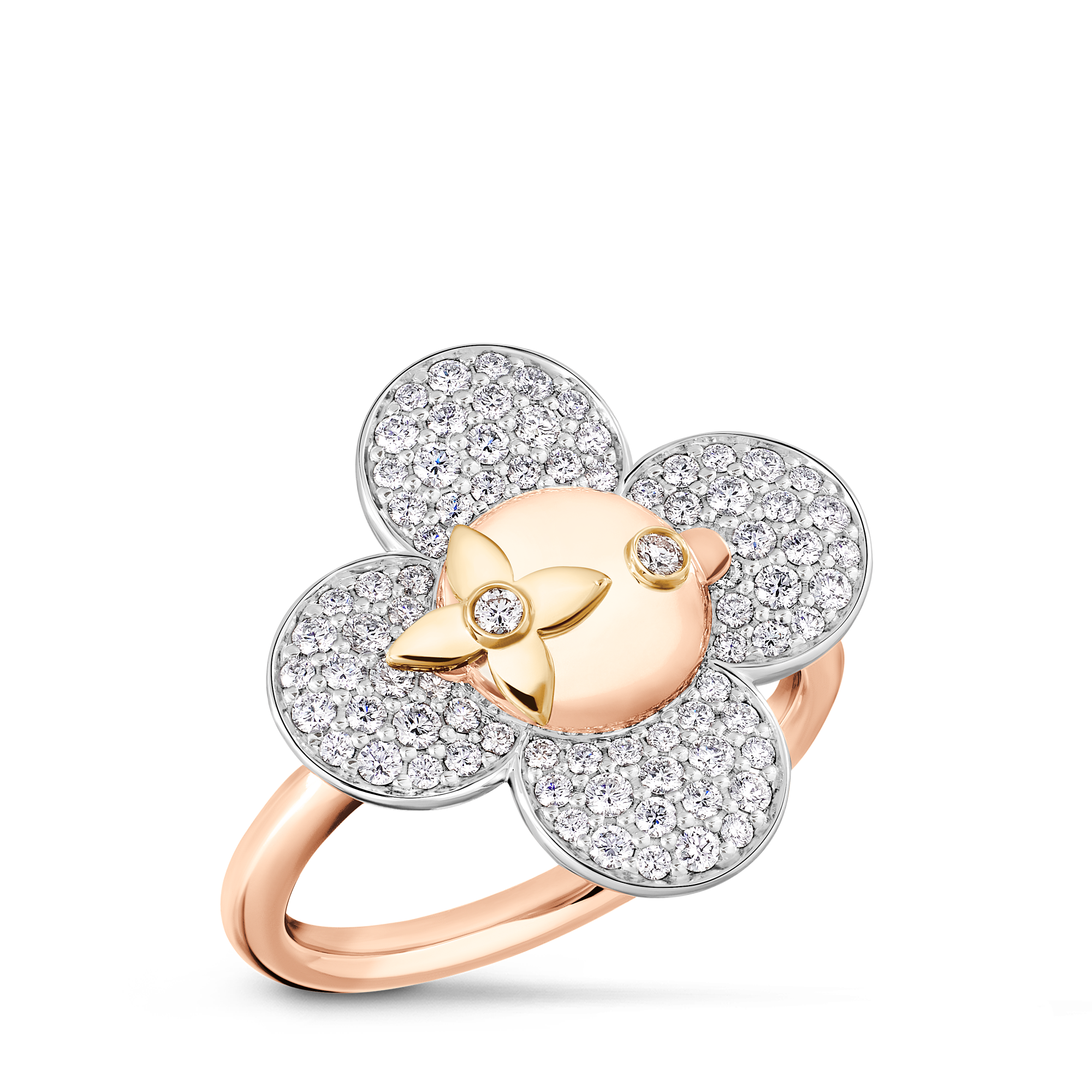 VIVIENNE 18K Gold Diamond Ring - 3