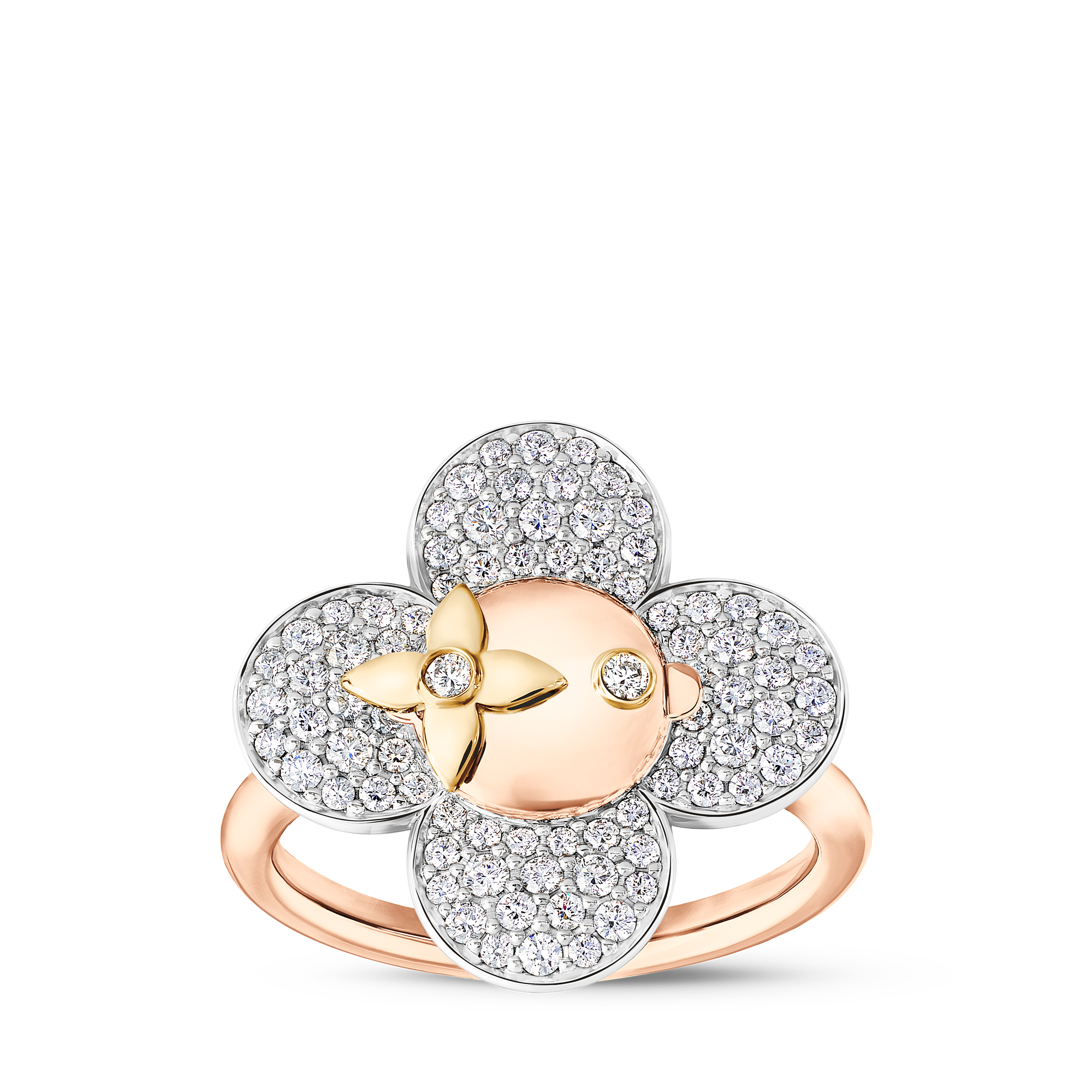 VIVIENNE 18K Gold Diamond Ring - 1