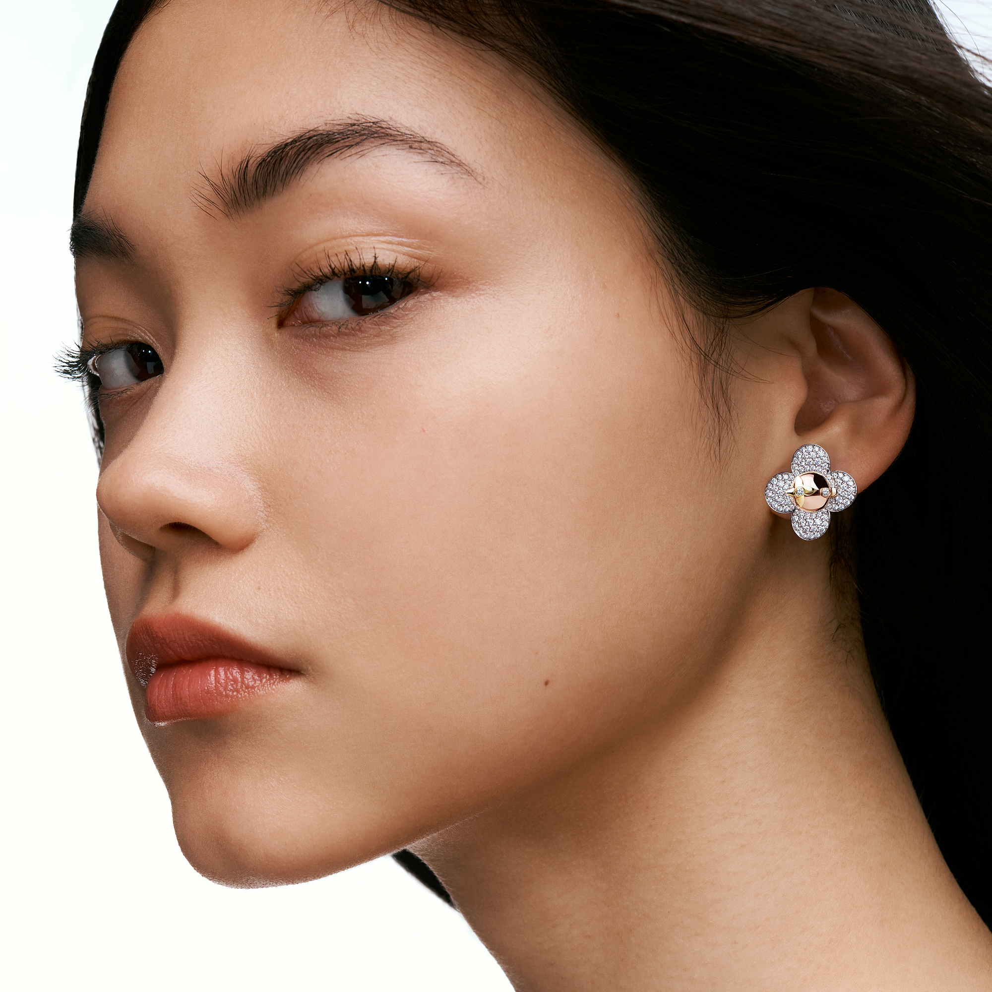 VIVIENNE 18K Gold Diamond Earrings - 2