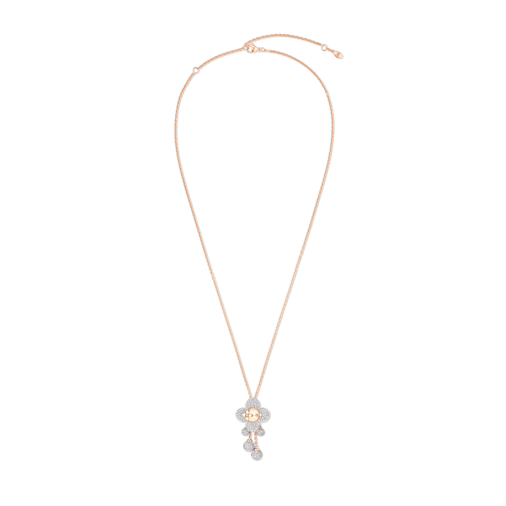 VIVIENNE 18K GOLD DIAMOND NECKLACE - 5