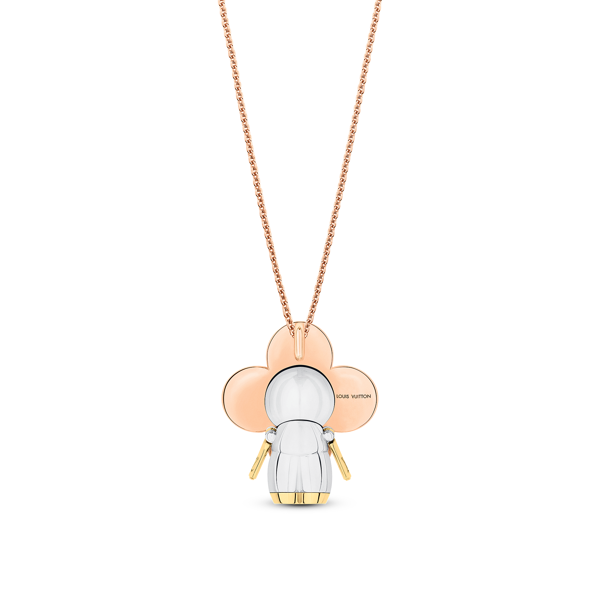 VIVIENNE 18K GOLD DIAMOND NECKLACE - 4