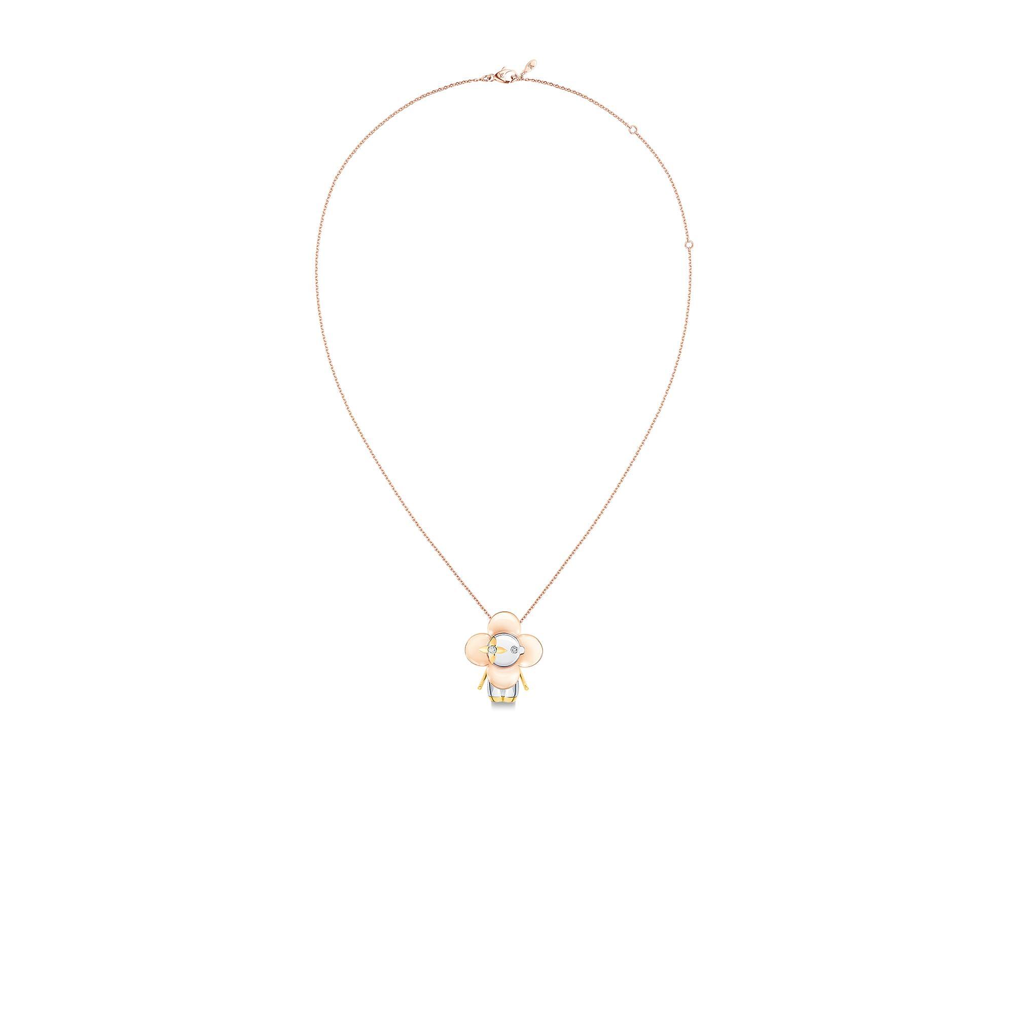VIVIENNE 18K GOLD DIAMOND NECKLACE - 5