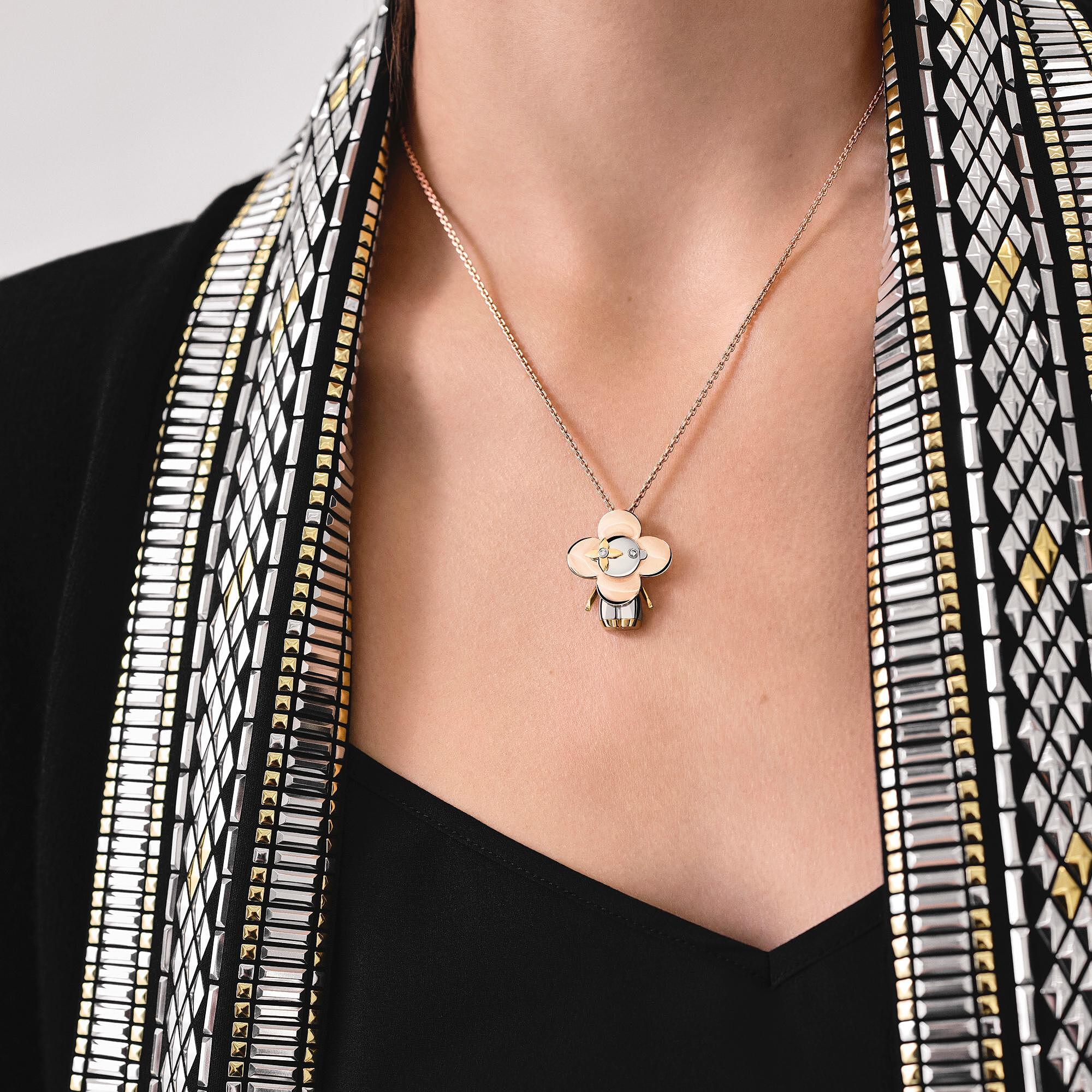 VIVIENNE 18K GOLD DIAMOND NECKLACE - 2