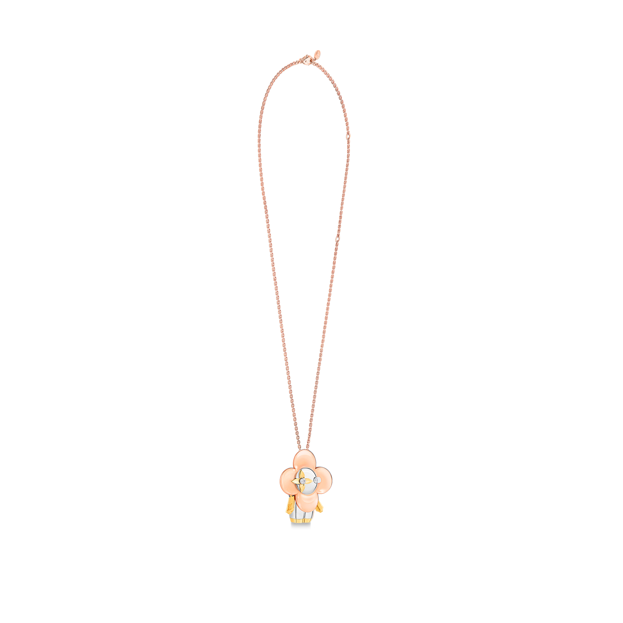 VIVIENNE 18K GOLD DIAMOND NECKLACE - 3