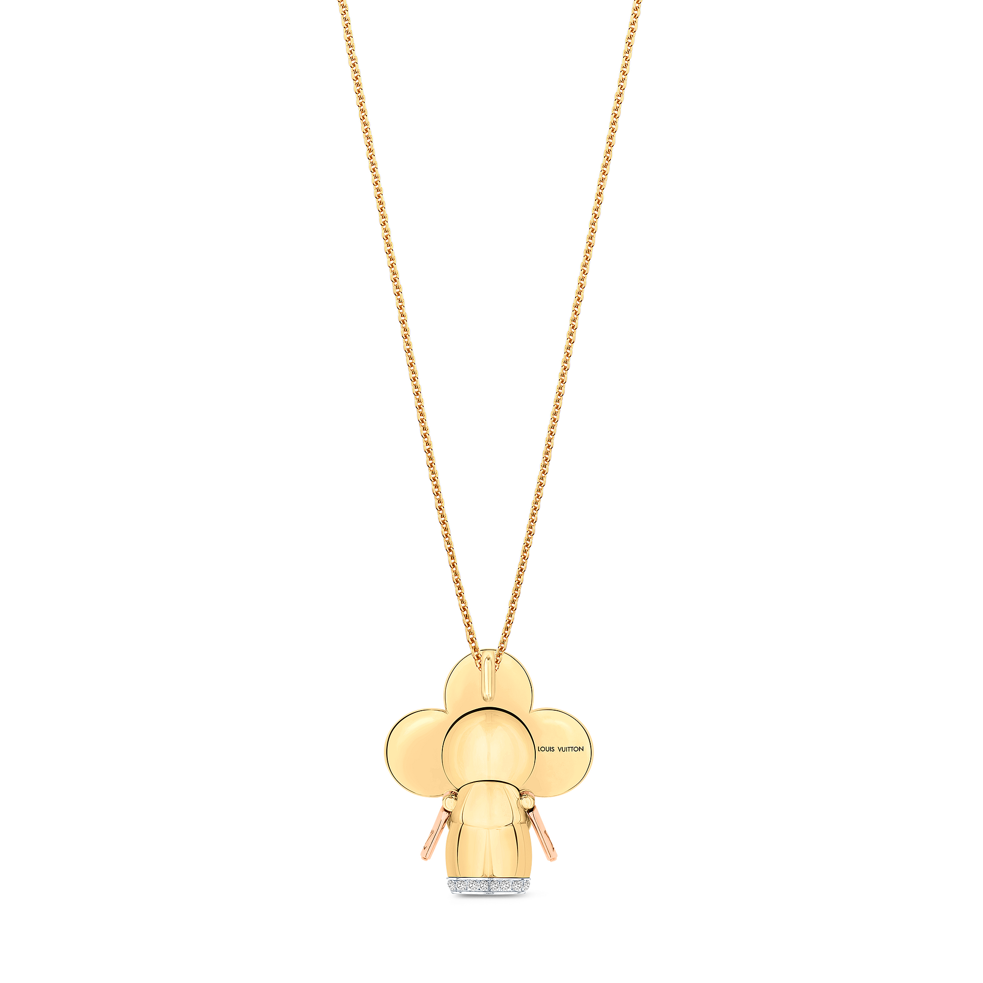 VIVIENNE 18K GOLD DIAMOND NECKLACE - 6