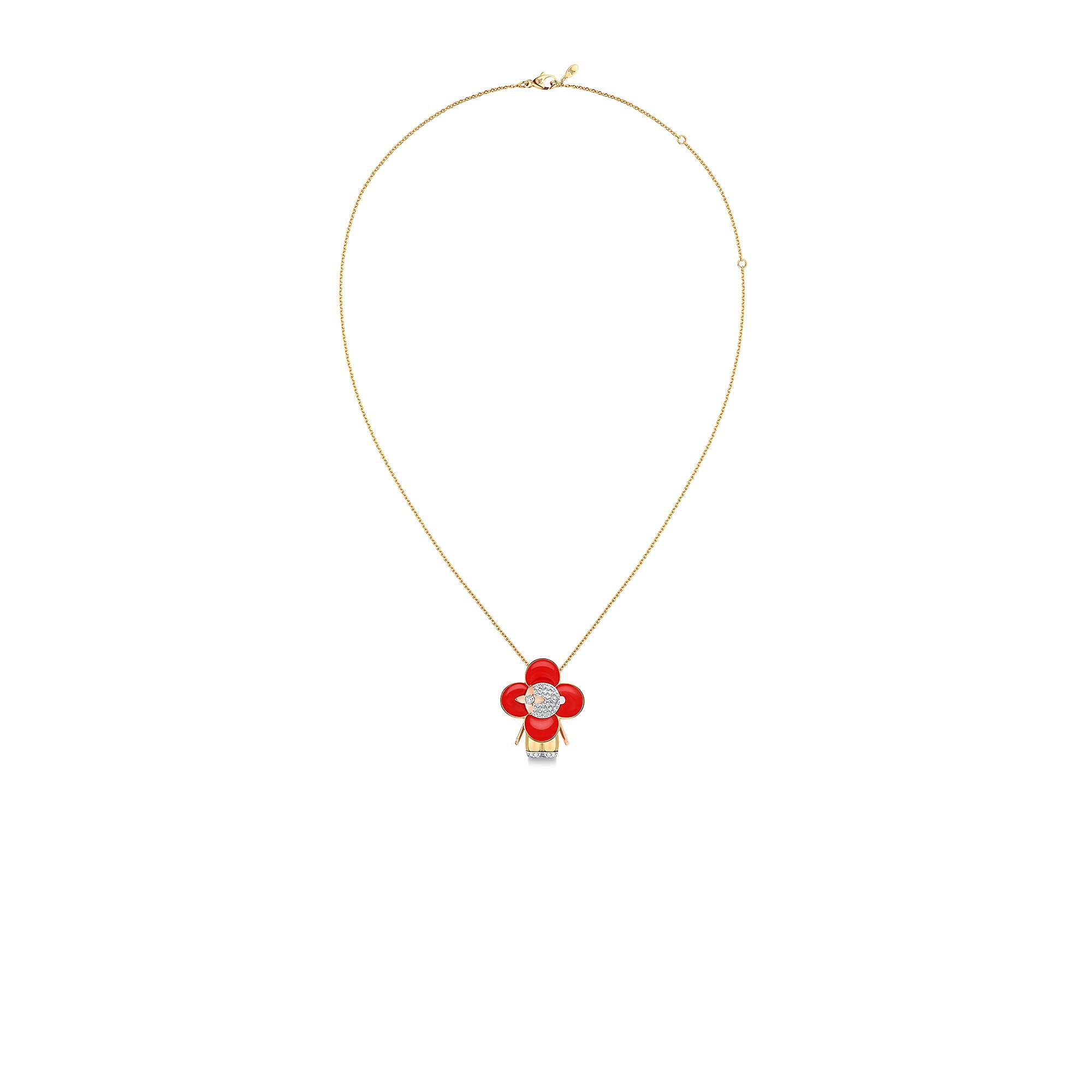 VIVIENNE 18K GOLD DIAMOND NECKLACE - 5