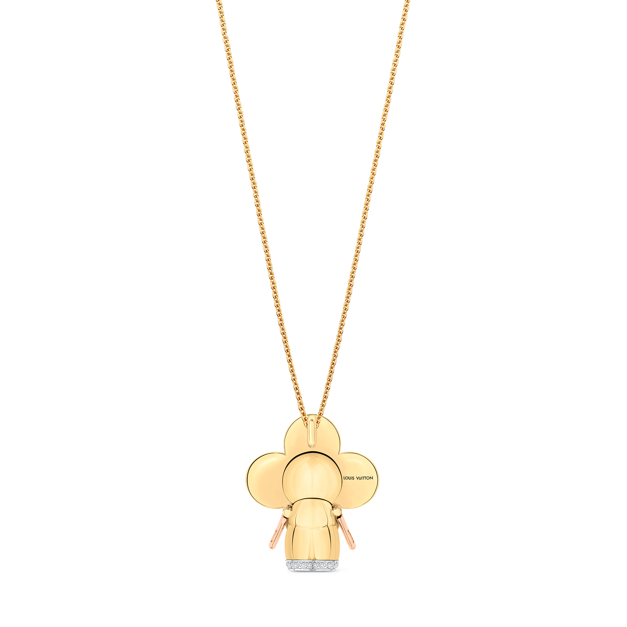 VIVIENNE 18K GOLD DIAMOND NECKLACE - 5