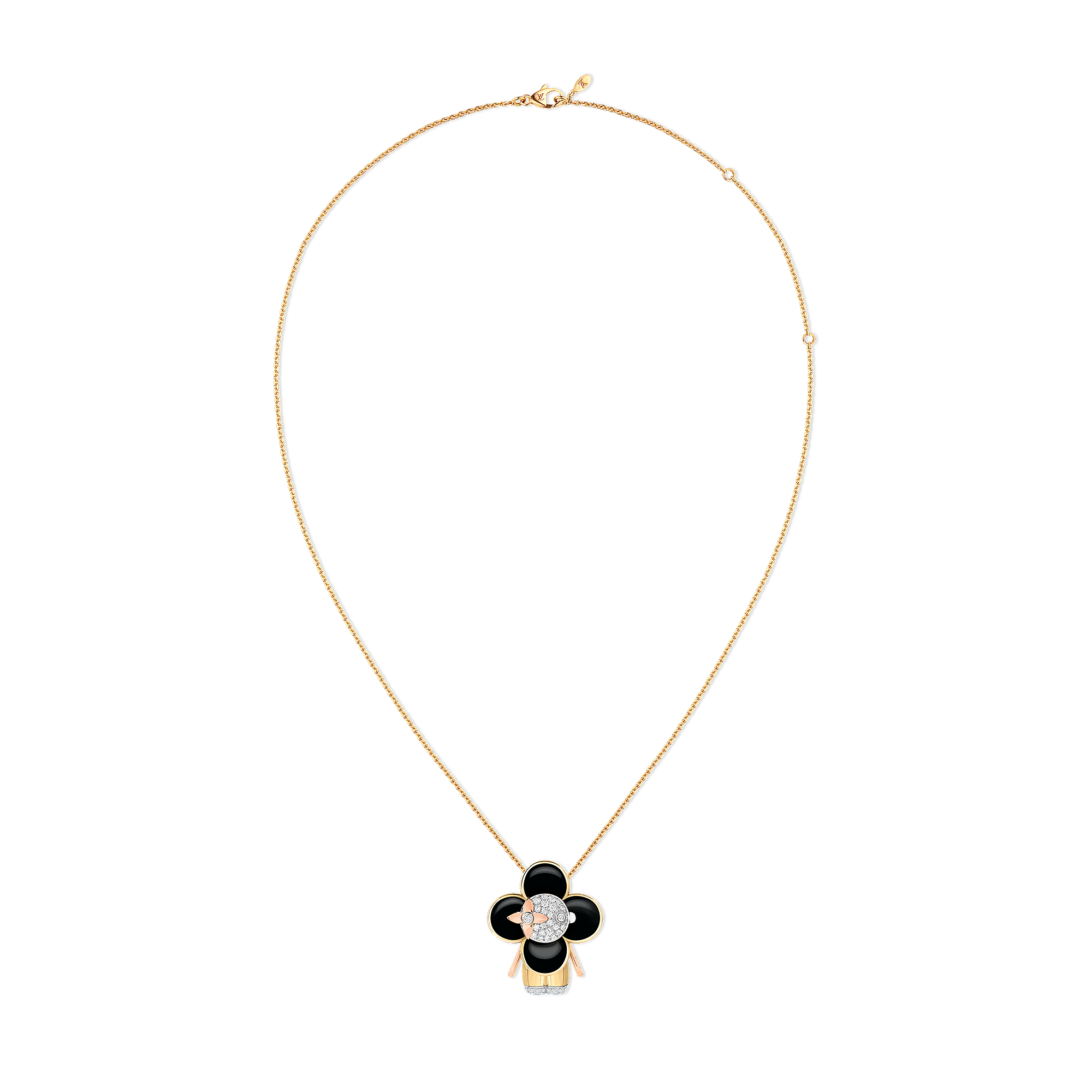 VIVIENNE 18K GOLD DIAMOND NECKLACE - 6