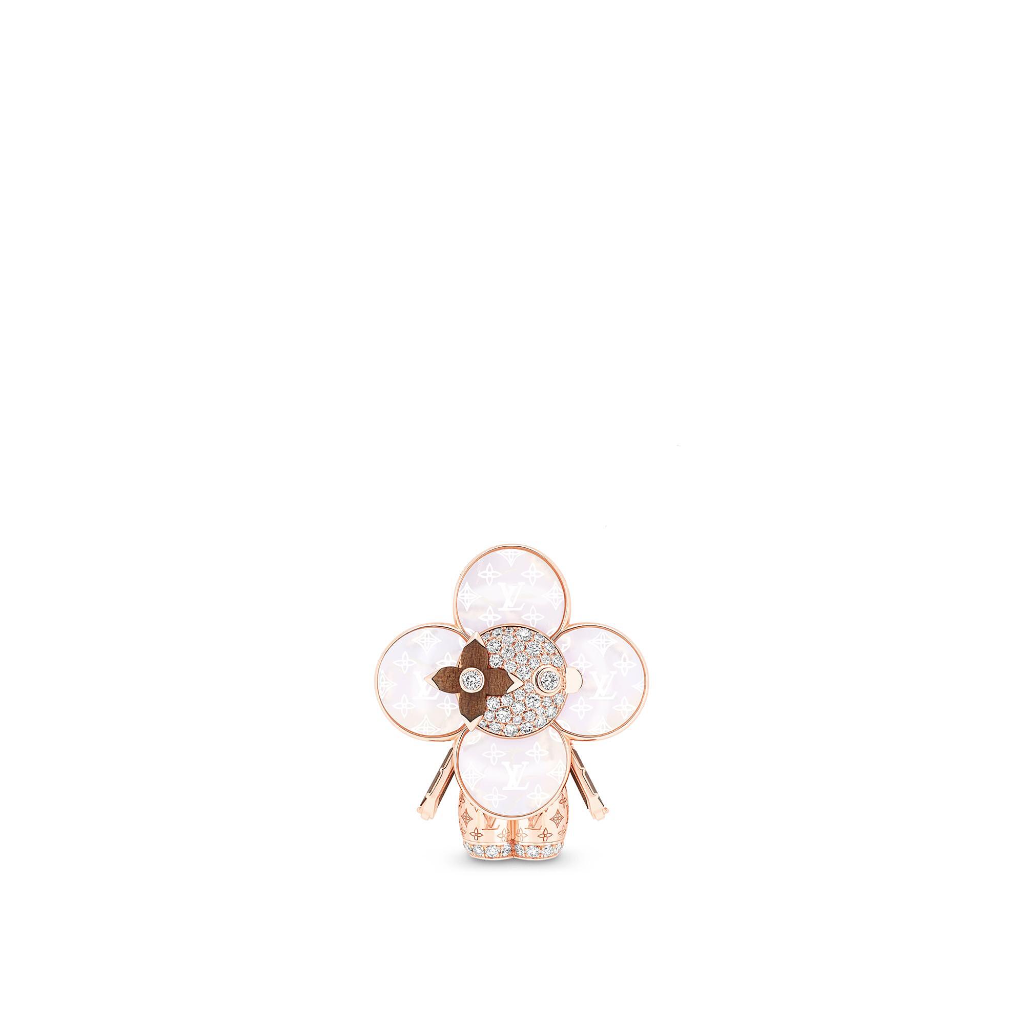 VIVIENNE RAINBOW 18K Gold Diamond Gemstone Necklace - 6