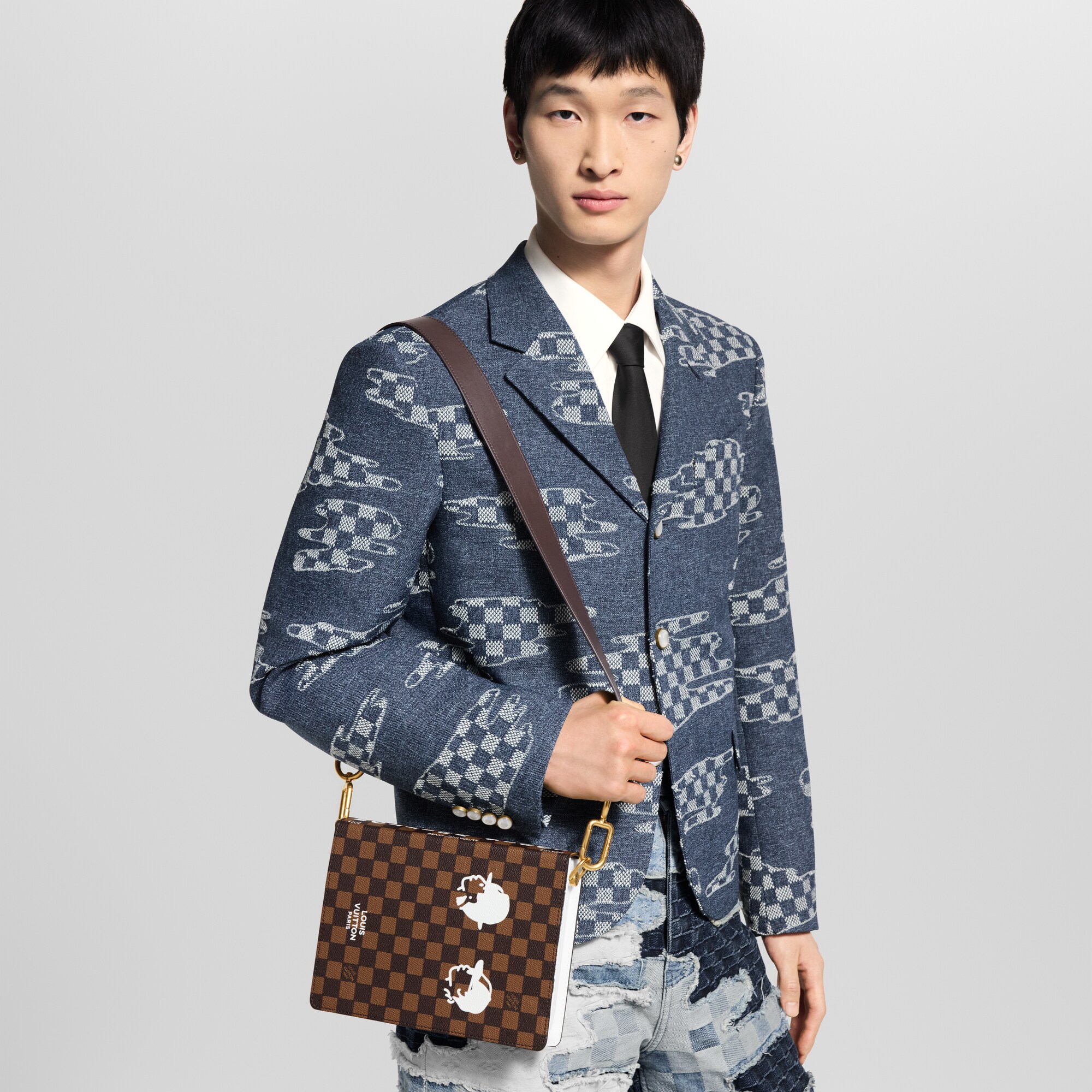 LV} - LVDamier Other - LV包袋和小型皮具男士包袋 | 路易威登LOUIS VUITTON官网 (产品缩放)