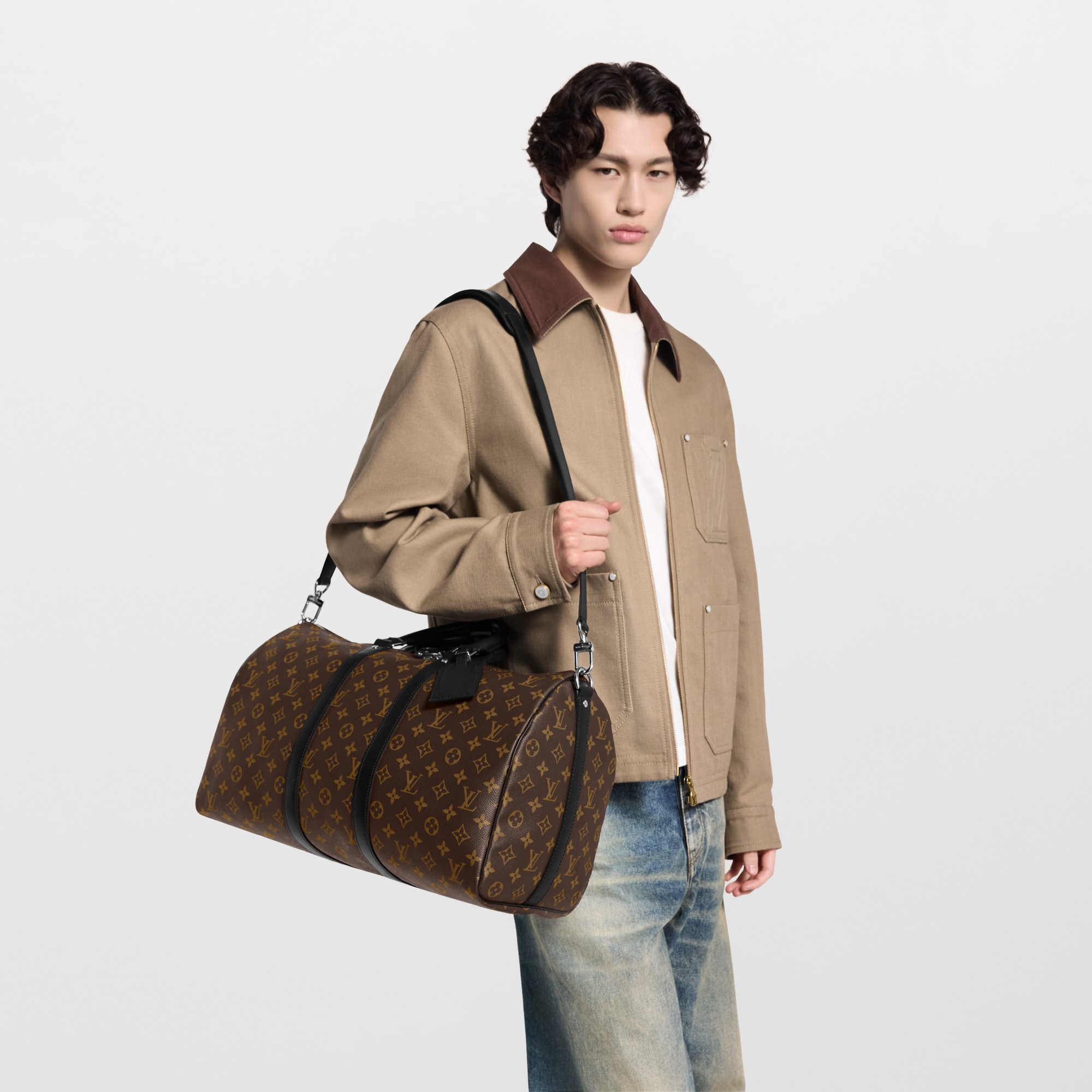 LV} - LVMonogram Macassar - LV男士订制服务 | 路易威登LOUIS VUITTON官网 (产品缩放)
