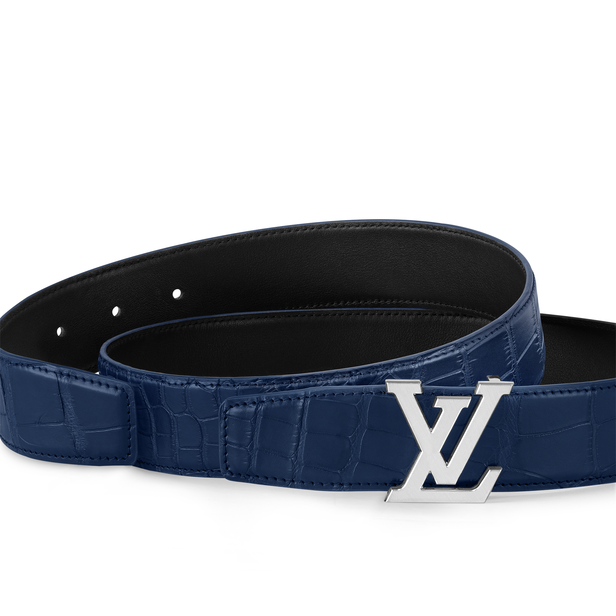 LV} - LV哑光面鳄鱼皮革 - LV男士配饰系列 | 路易威登LOUIS VUITTON官网 (产品缩放)