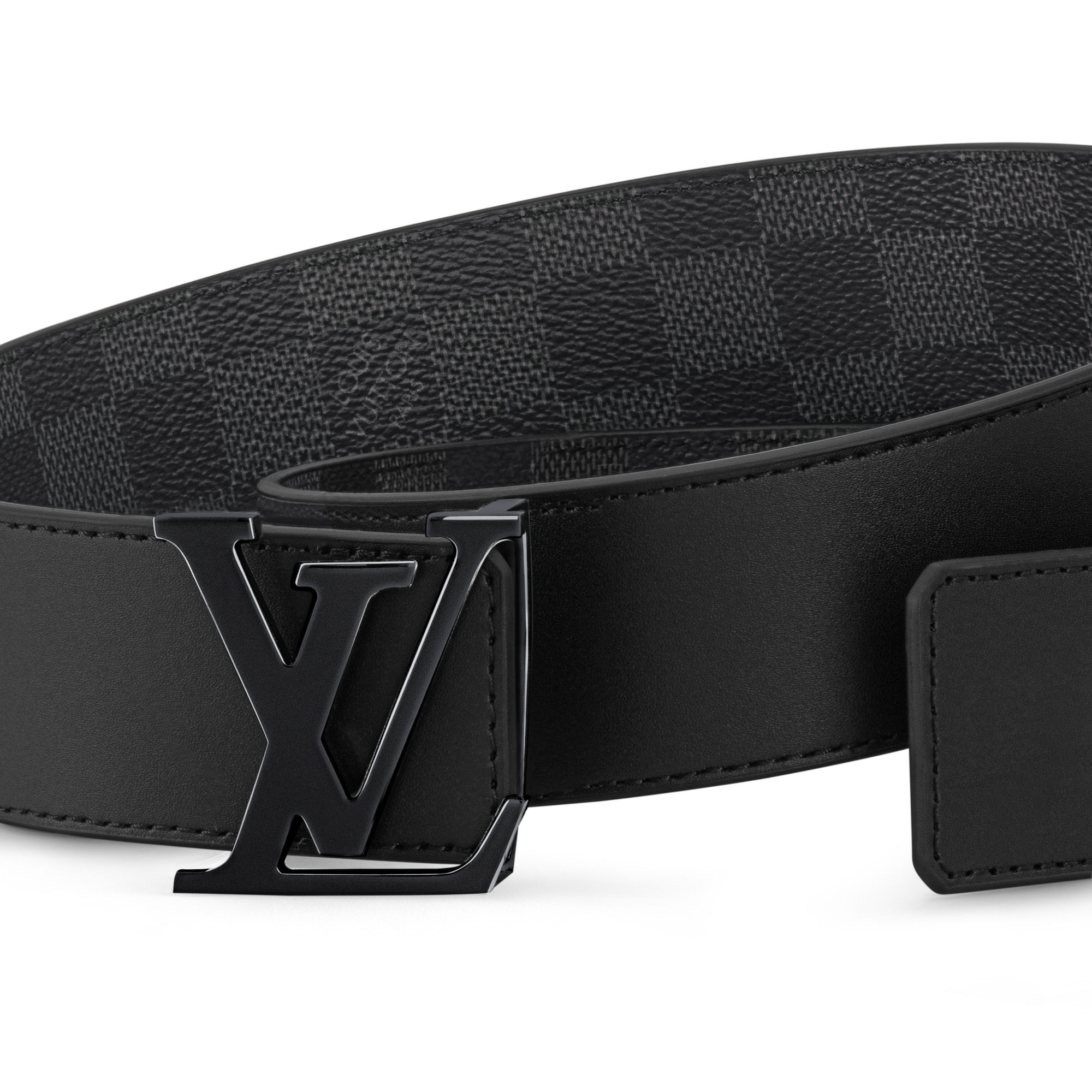 LV} - LVDamier Graphite - LV男士配饰系列 | 路易威登LOUIS VUITTON官网 (产品缩放)