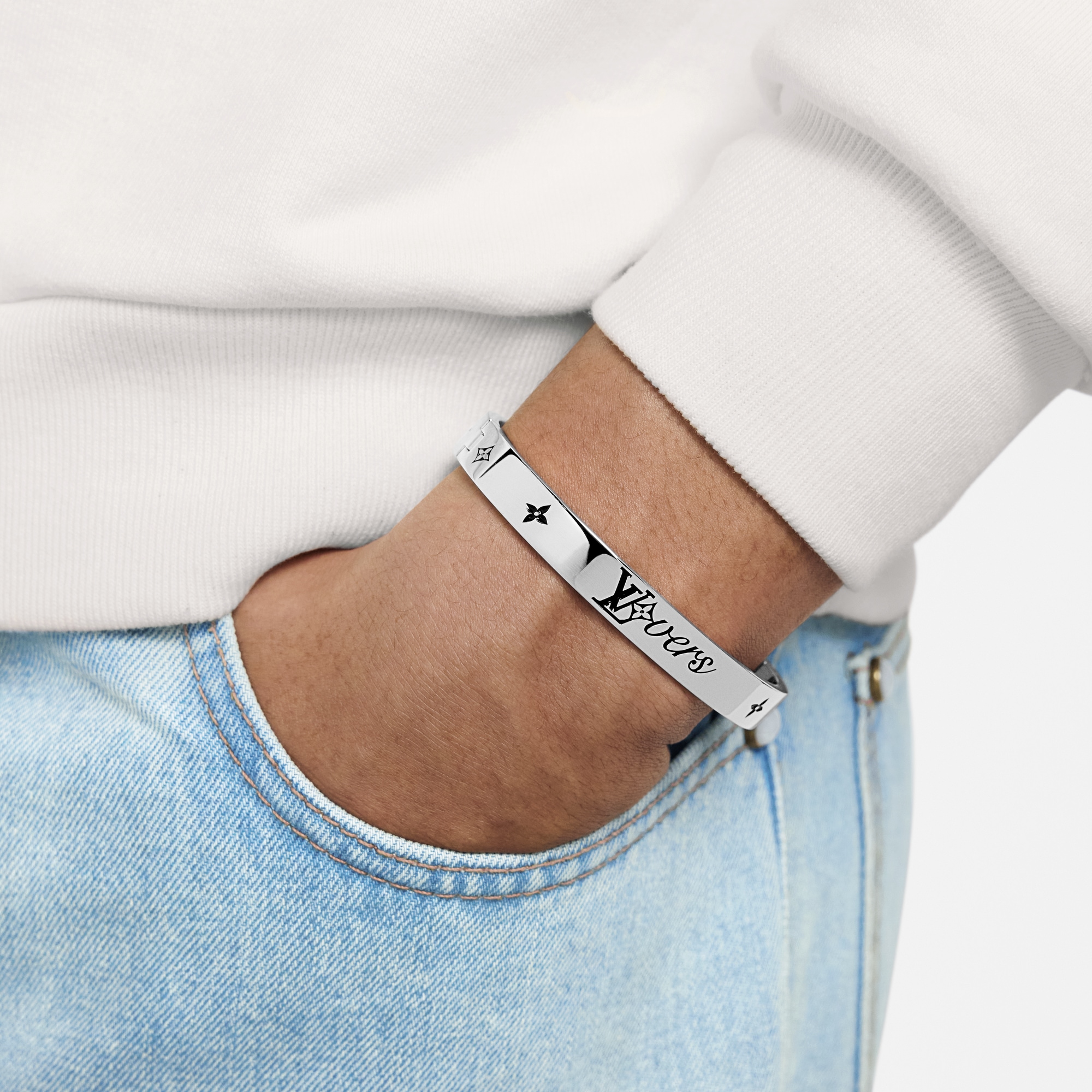 LV} - LVS00 - LV男士时尚首饰 | 路易威登LOUIS VUITTON官网 (产品缩放)