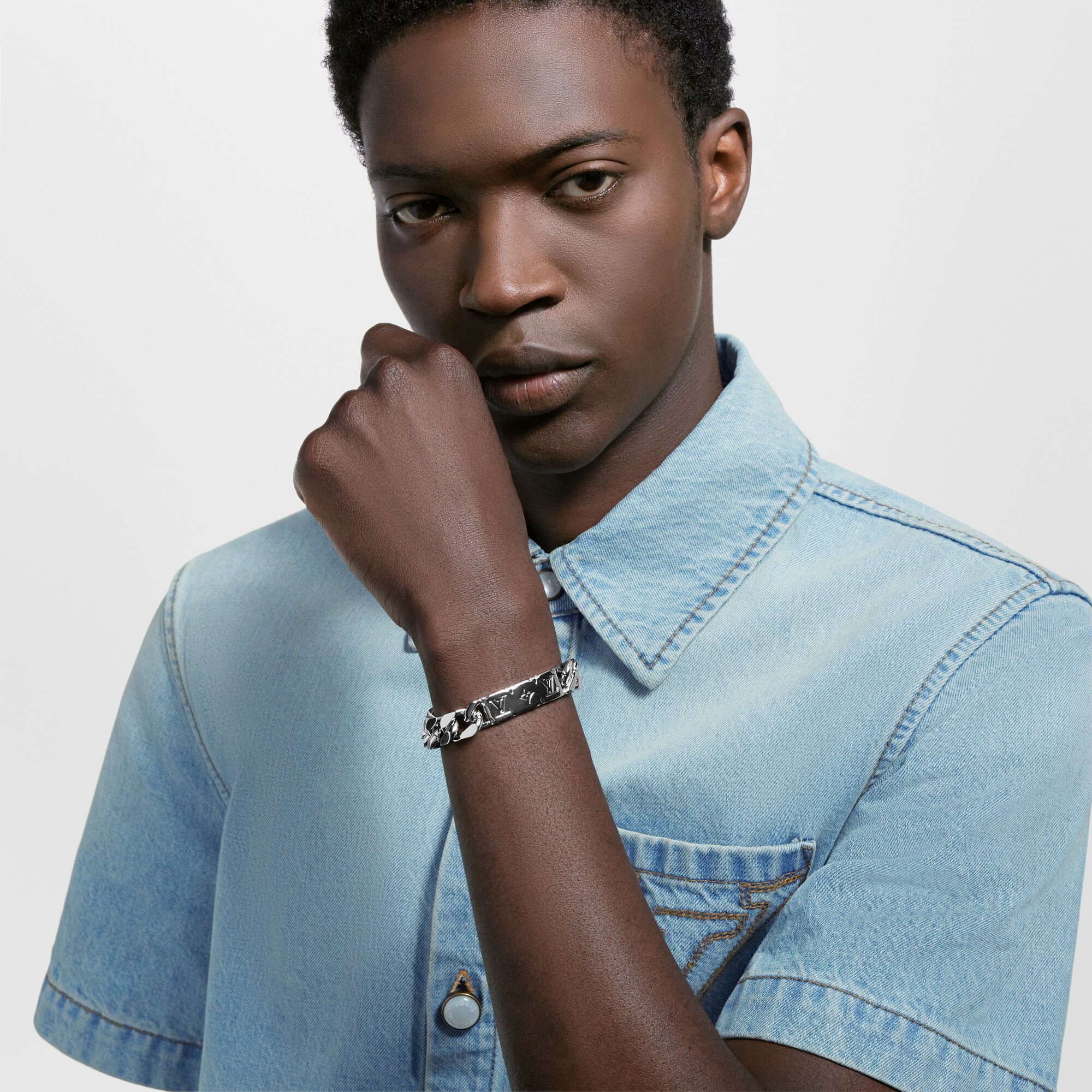 LV} - LVS00 - LV男士时尚首饰 | 路易威登LOUIS VUITTON官网 (产品缩放)