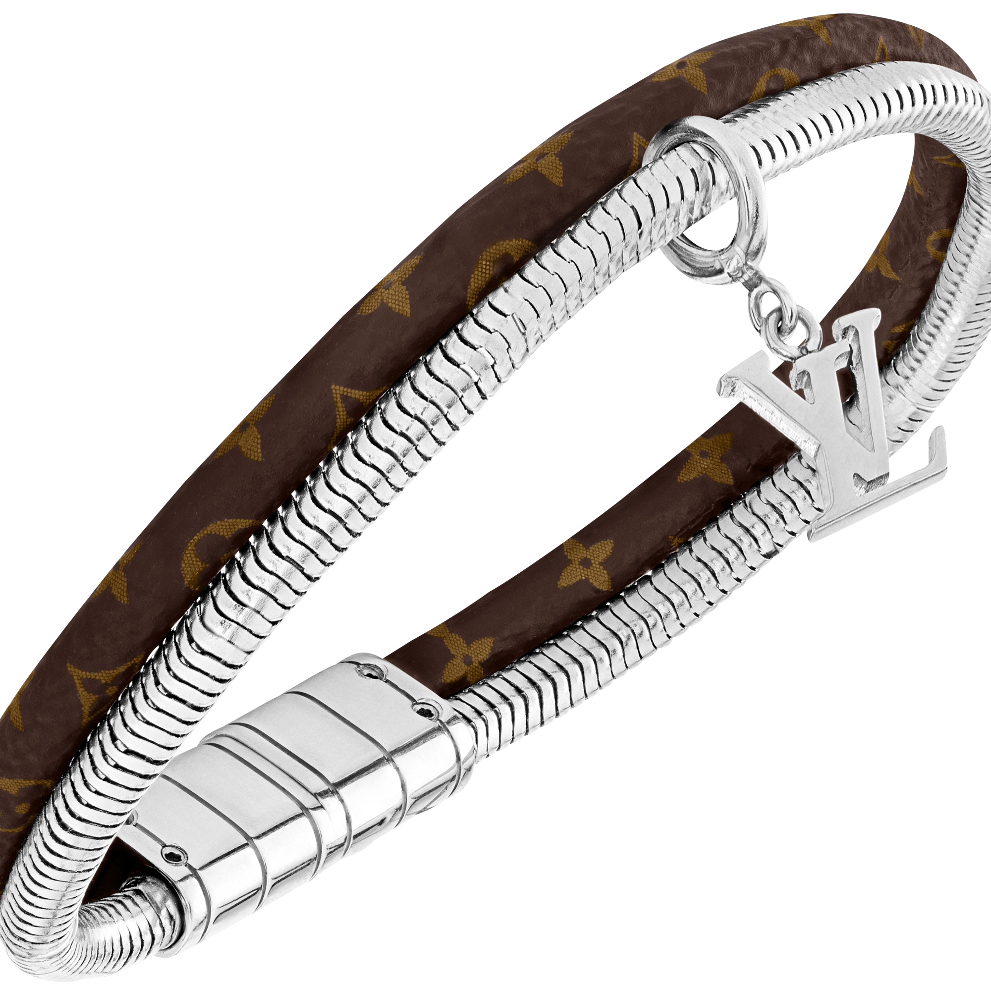 LV} - LVMonogram Eclipse - LV男士时尚首饰 | 路易威登LOUIS VUITTON官网 (产品缩放)