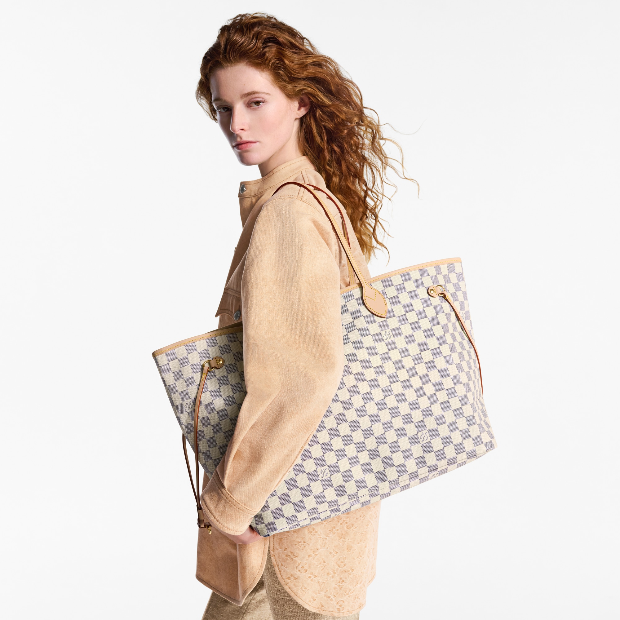 LV} - LVDamier Azur Canvas - LV女士时尚手袋 | 路易威登LOUIS VUITTON官网 (产品缩放)