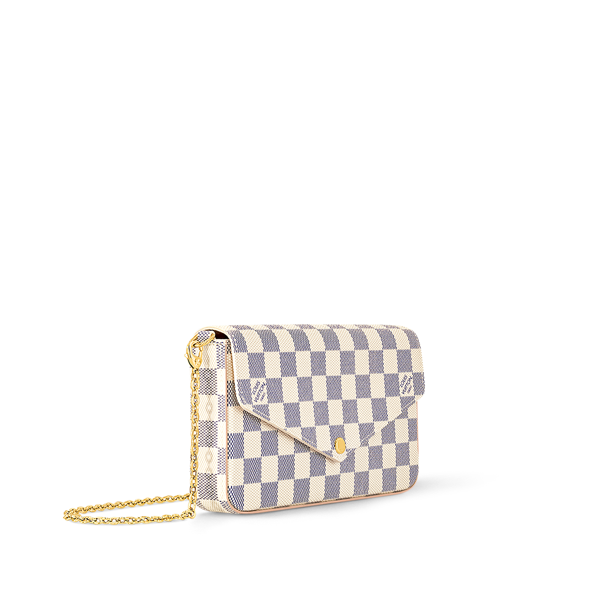 LV} - LVDamier Azur - LV女士小型皮具 | 路易威登LOUIS VUITTON官网 (产品缩放)