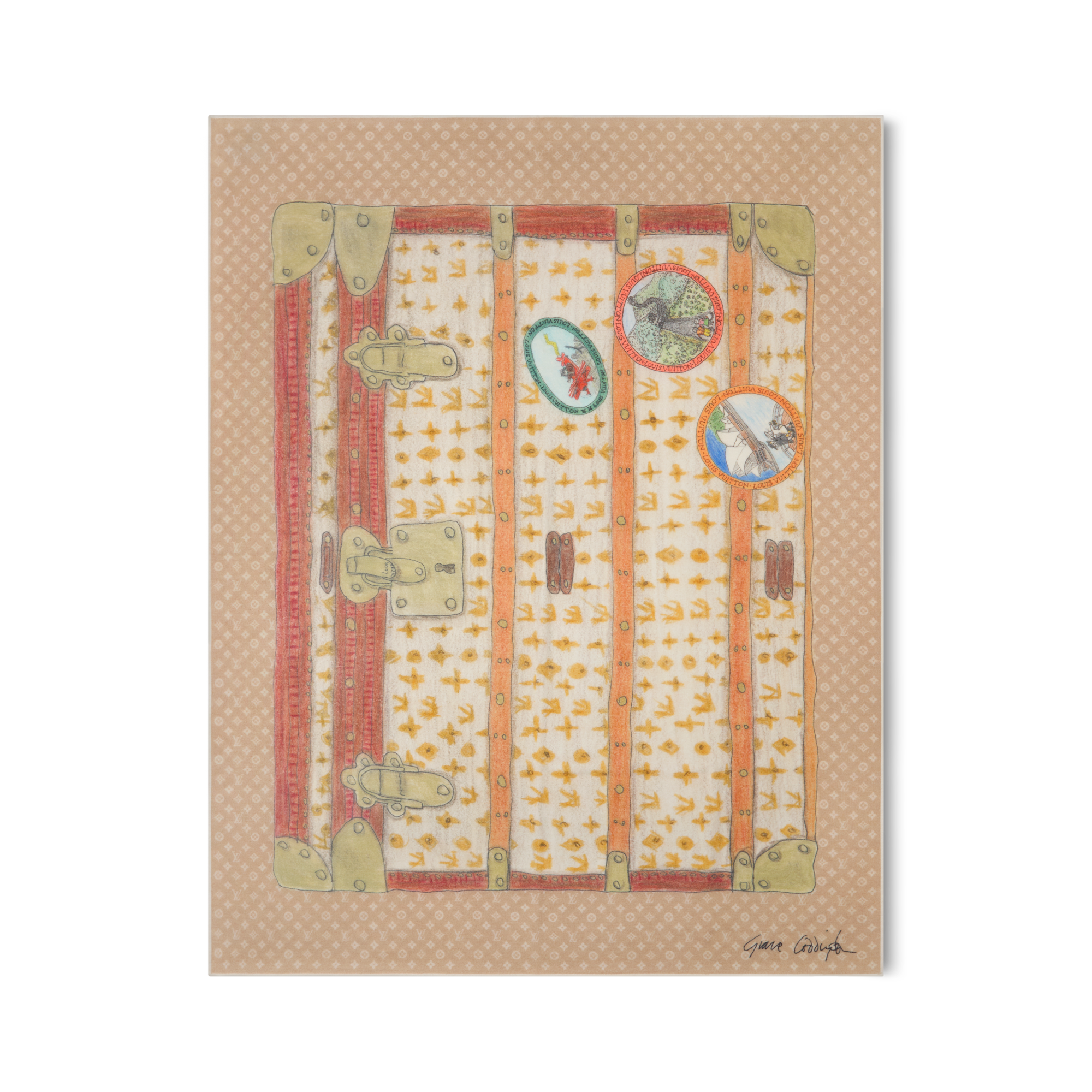 LV} - LVS00 - LV硬箱、旅行和家居家居和餐桌艺术 | 路易威登LOUIS VUITTON官网 (产品缩放)