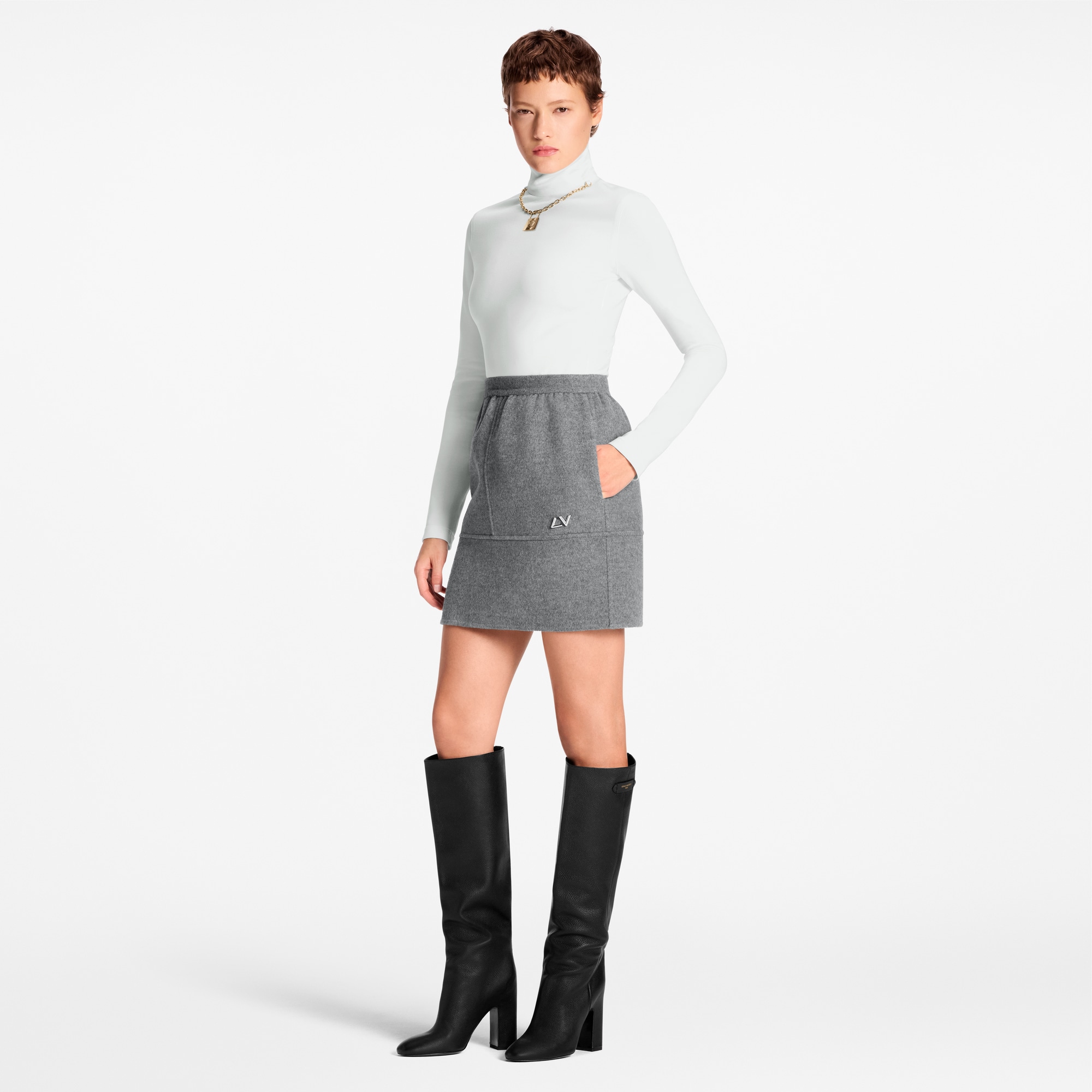 LV} - LV - LV女士高级成衣 | 路易威登LOUIS VUITTON官网 (产品缩放)