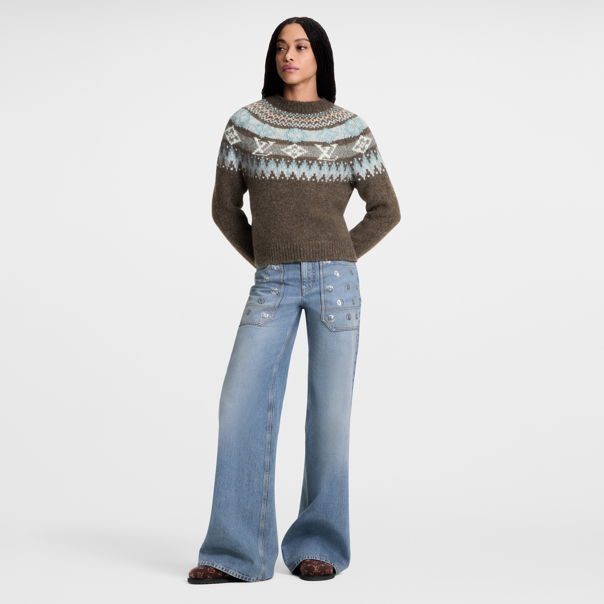 LV} - LV - LV女士高级成衣 | 路易威登LOUIS VUITTON官网 (产品缩放)